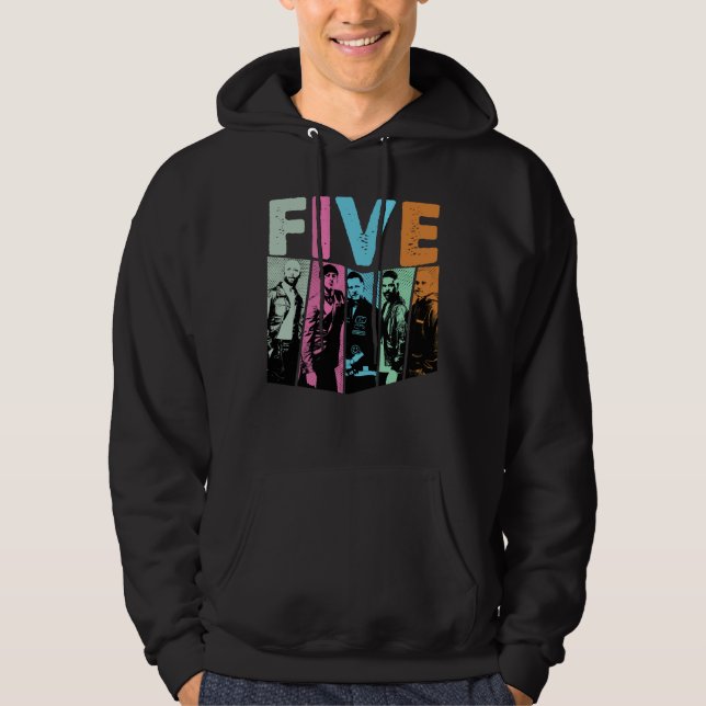Sudadera grupo de chicos five (Anverso)