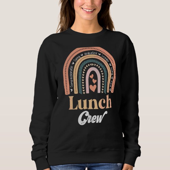 Sudadera Grupo de Comidas Colegios Colegios Cafetería Squad (Anverso)