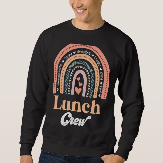 Sudadera Grupo de Comidas Colegios Colegios Cafetería Squad (Anverso)