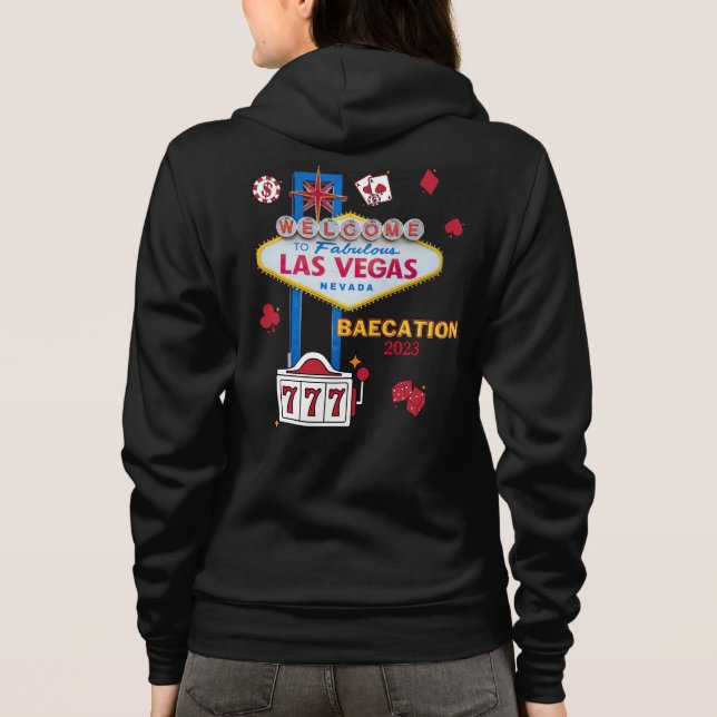 Sudadera Grupo de danza de Las Vegas Rótulo Nevada (Reverso)