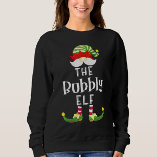 Sudadera Grupo de elfos burbujeantes fiesta de pijamas de N