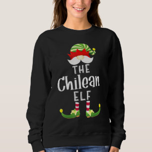 Sudadera Grupo de Elfos Chilenos Fiesta de Navidad en Pijam