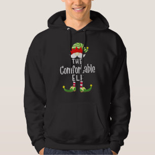 Sudadera Grupo de Elfos Cómodos Fiesta de Pijamas de Navida