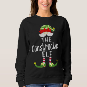 Sudadera Grupo de Elfos de Construcción Fiesta de Pijamas d