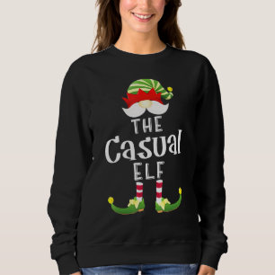 Sudadera Grupo de Elfos Fiesta de Navidad con Pijamas Infor