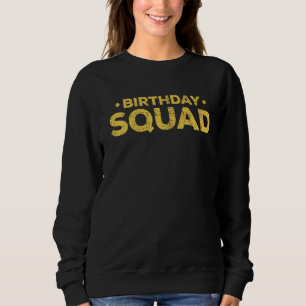 Sudadera Grupo de Fiestas de cumpleaños Equipo de mujeres A