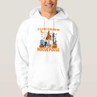 Sudadera Grupo de Hocus Pocus Calabaza Gnome Gato asustado