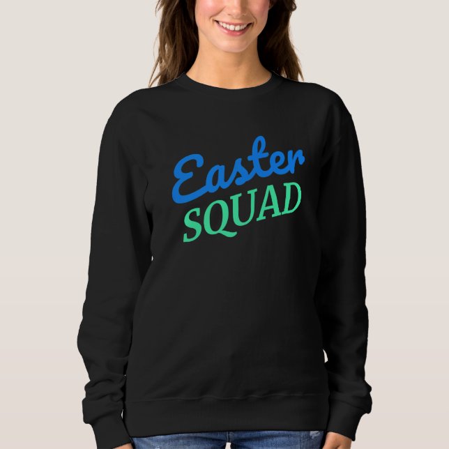 Sudadera Grupo de la Familia Escuadrón de Pascua coincidien (Anverso)