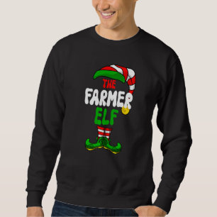 Sudadera Grupo de Navidad de Duende Granjero con Pijama a J