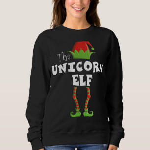 Sudadera Grupo de Navidades de la Familia Unicorn Xmas Paja