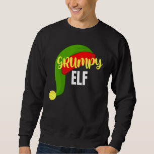 Sudadera Grupo de Navidades Grumpy Elf Matching Familia Fie