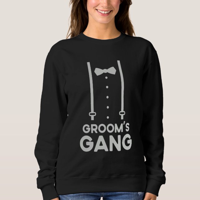 Sudadera Grupo del Novio   Despedida de Soltero Fiesta de D (Anverso)