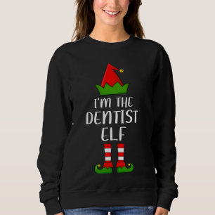 Sudadera Grupo familiar coincidente Yo soy el dentista Elf 