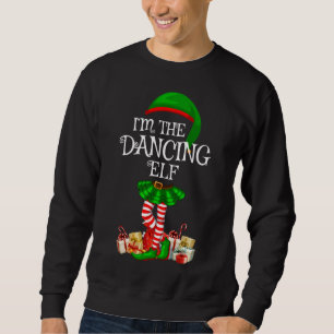 Sudadera Grupo familiar coincidente Yo soy el elfo bailarín