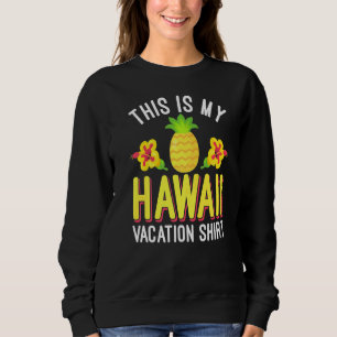 Sudadera Grupo Familiar Hawái De Coincidencias Este Es Mi H