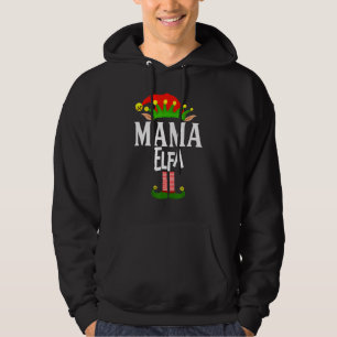 Sudadera Grupo Familiar Soy Mama Elfa Elf Coincidiendo En E