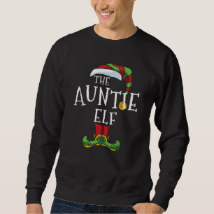Sudadera Grupo Gif De Navidades De La Familia Tía Elf