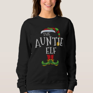 Sudadera Grupo Gif De Navidades De La Familia Tía Elf