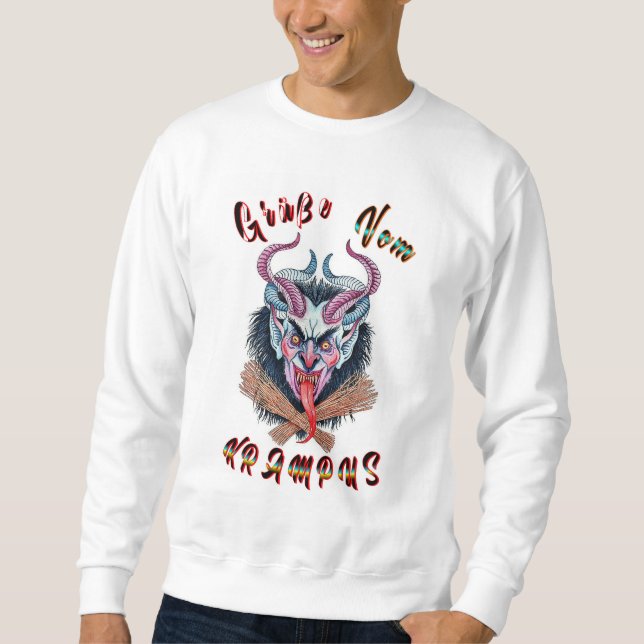 Sudadera Grüße Vom Krampus Yule Devil December Krampusnacht (Anverso)