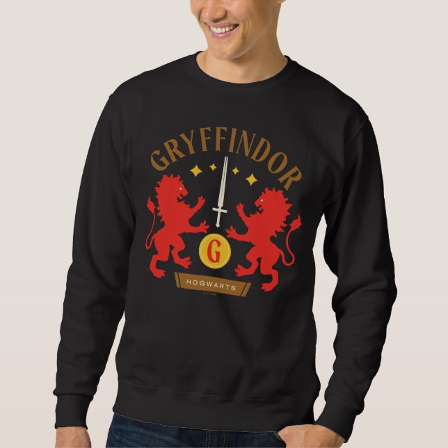 Sudadera GRYFFINDOR™ House Double Lion Sword Graphic (Anverso)
