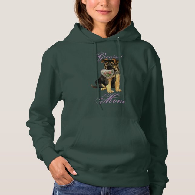 Sudadera GSD Heart Mom (Anverso)
