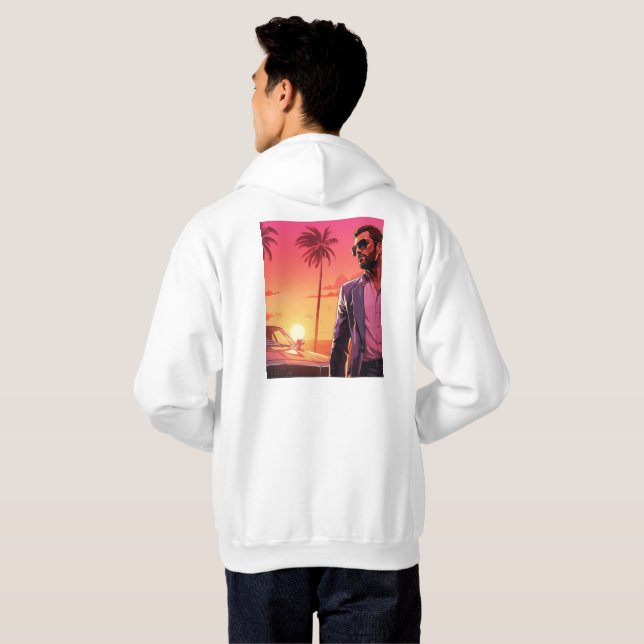 Sudadera gta style men hoodie (Reverso completo)