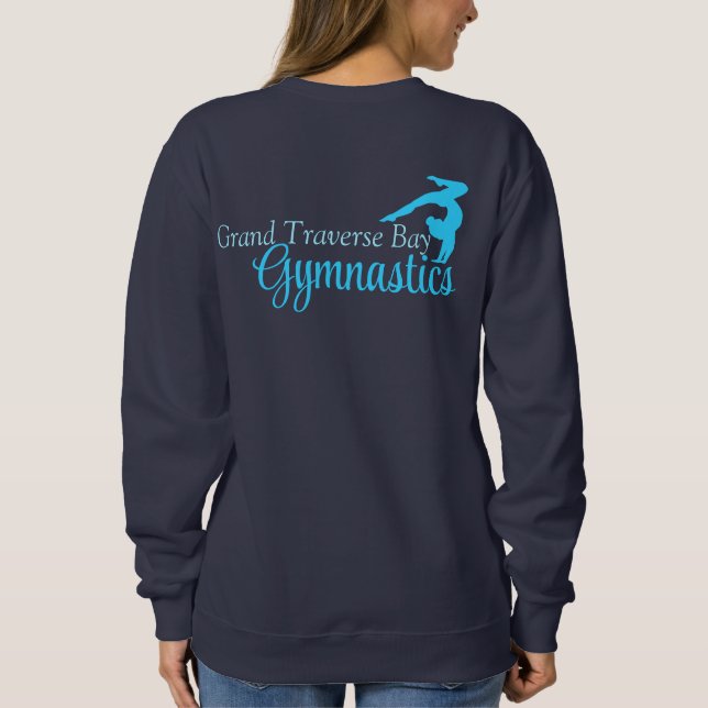 Sudadera GTbay Gymnastics Crewneck *Diseño oscuro* (Reverso)