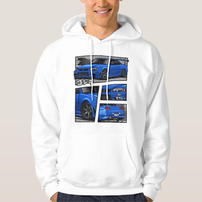 Sudadera Gtr R34 Manga Lovers T-ShirtGTR R-34 Manga (Anverso)