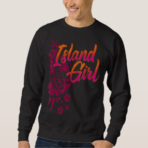 Sudadera Guam Chamorrita Flor Guam Isla Guamián Chica Ch