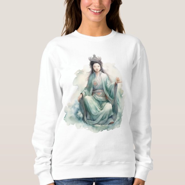 Sudadera Guan Yin, Diosa De La Merced (Anverso)