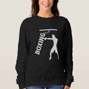 Sudadera Guantes Boxer De Boxeo Combatiendo Artes Marciales