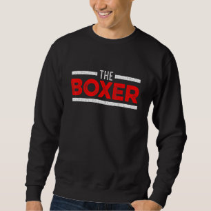 Sudadera Guantes de boxeo contra boxeador hacen juego con a