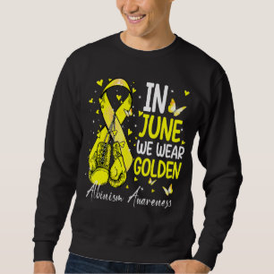 Sudadera Guantes De Boxeo En Junio Usamos Albinismo De Oro