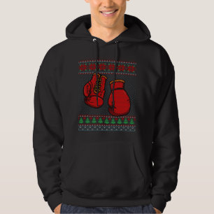 Sudadera Guantes de boxeo Navidades suéteres feos