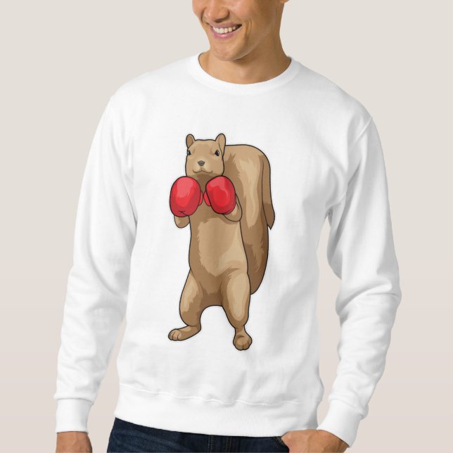 Sudadera Guantes de boxeo para ardilla (Anverso)