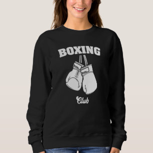 Sudadera Guantes de boxeo retro vintage Boxing Club Boxeo