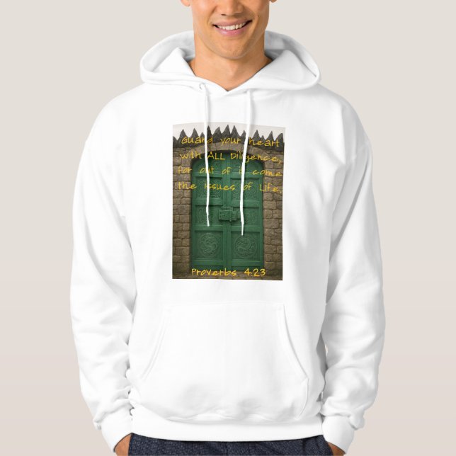 Sudadera Guarda Tu Corazón (Puerta JADED) (Anverso)