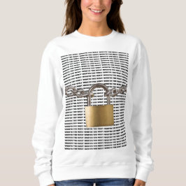 Sudadera Guardado/digno de la camiseta de manga larga de la