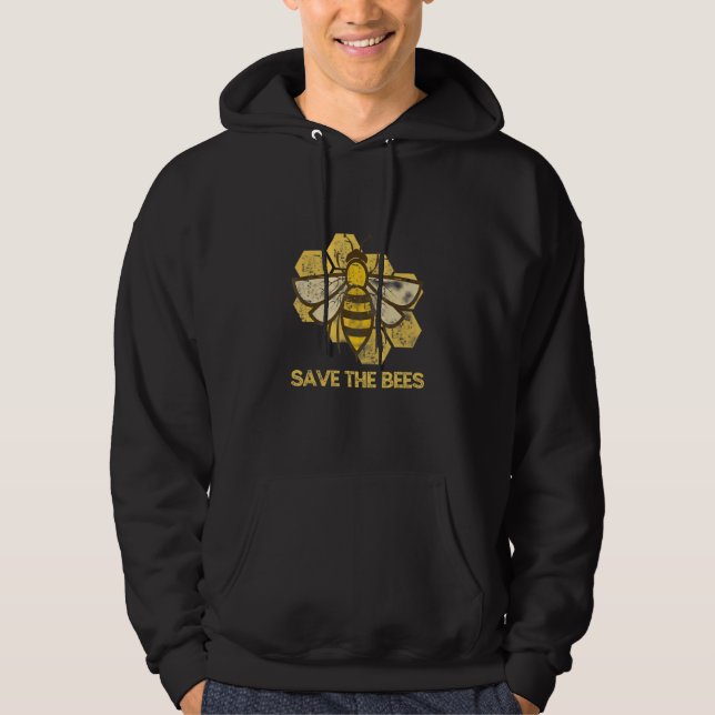 Sudadera Guardar el gráfico de abejas (Anverso)