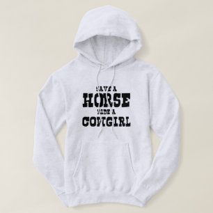 SUDADERA GUARDAR UN CABALLO EN UNA CHICA