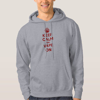 Sudadera Guarde la calma y Vape encendido