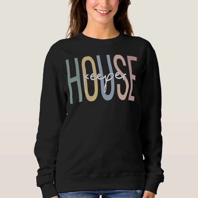 Sudadera Guardia del hogar Boho Housekeeper (Anverso)