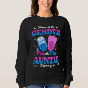 Sudadera Guardián Del Género Rosa O Azul Tía Te Ama