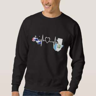 Sudadera Guatemala Cuba Bandera Guatemalteco Cubano Latido
