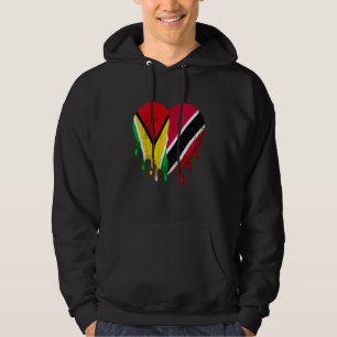 Sudadera Guatemala Trinidad y Tobago Bandera Corazón Ciudad