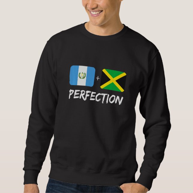 Sudadera Guatemalan Plus Jamaican Perfection Mix Flag Herit (Anverso)