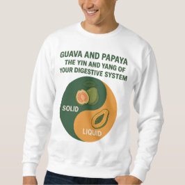 Sudadera Guava y Papaya: El Yin y el Yang de tu Digesti