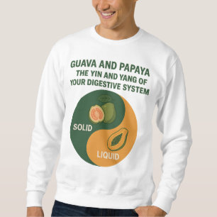 Sudadera Guava y Papaya: El Yin y el Yang de tu Digesti