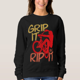 Sudadera Guay Agarra Bmx Y Rip It Bmx Montando Bmx Bike Bm