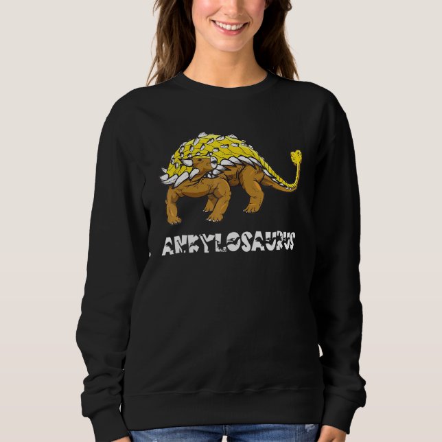Sudadera Guay Ankylosaurus Dinosaur Dino Saurus Reptius (Anverso)